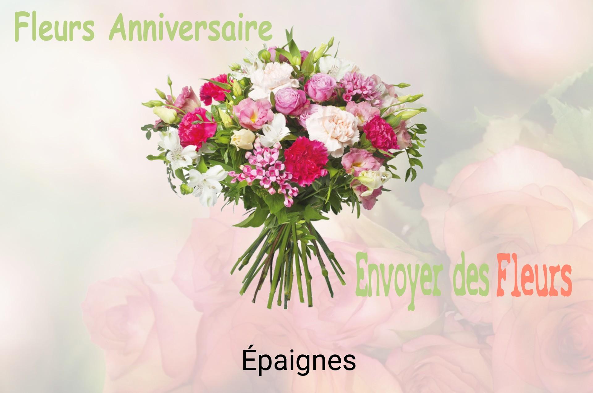 Bouquet de fleurs d’anniversaire livré à Épaignes